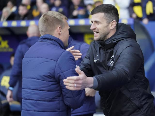 Former Oxford United boss Liam Manning has joined Bristol City - Pompey boss John Mousinho's now had his say on the potential impact of his departure. Pic: Jason Brown.