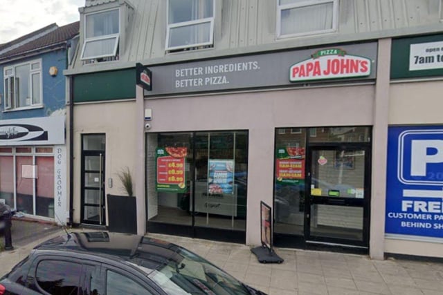Rated 5: Papa Johns at 73 - 75 Brockhurst Road, Gosport; rated on May 1