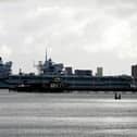 HMS Queen Elizabeth has returned to Portsmouth
