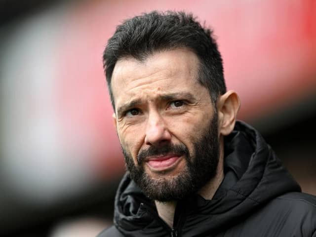 Carlos Corberan looks to be on his way out of West Brom. Pompey are due to play the Baggies in a month’s time. (Image: Getty Images)
