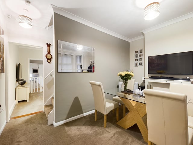 This two-bedroom terraced house is on the market for offers in the region of £265,000. It is listed by Chinneck Shaw.