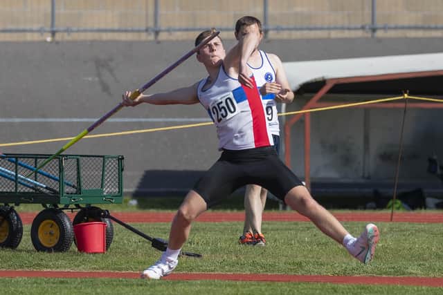 Callum Taylor has returned to the top of the under-20 men's UK rankings. Picture by Paul Smith
