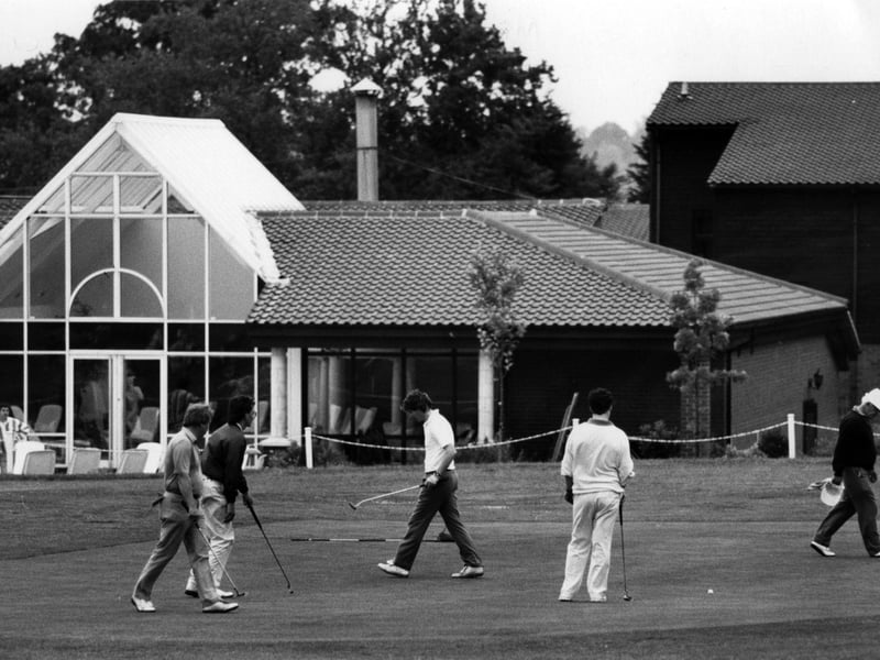 Meon Valley Country Club on May 26, 1990. The News PP3783