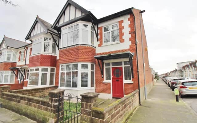 This property comes with three bedrooms, one bathroom and a reception room as well as a garden and a garage.