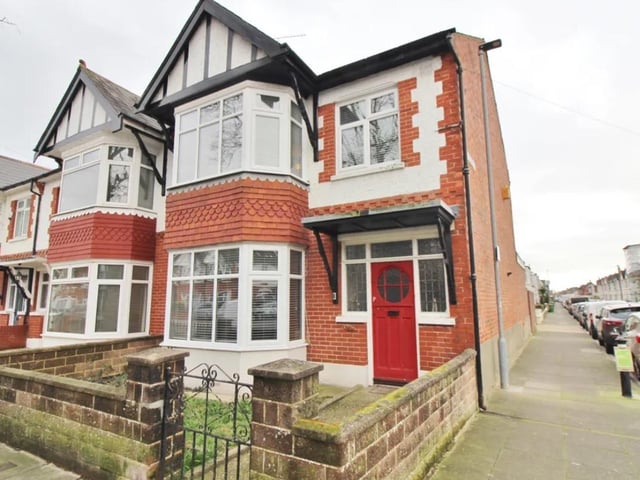 This property comes with three bedrooms, one bathroom and a reception room as well as a garden and a garage.