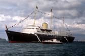 The Royal Yacht Britannia.