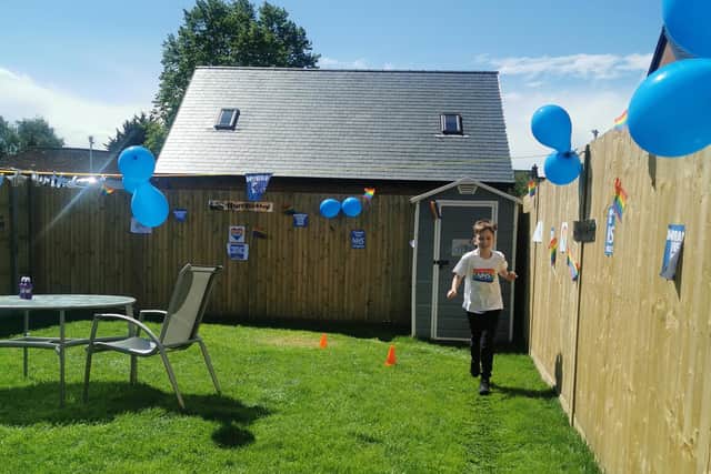 Murray Grinter celebrated his 11th birthday with the fundraising activity.