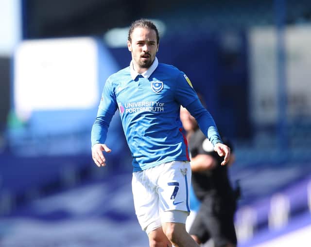 Ryan Williams netted Pompey's opener in Friday's 2-1 victory over Rochdale. Picture: Joe Pepler