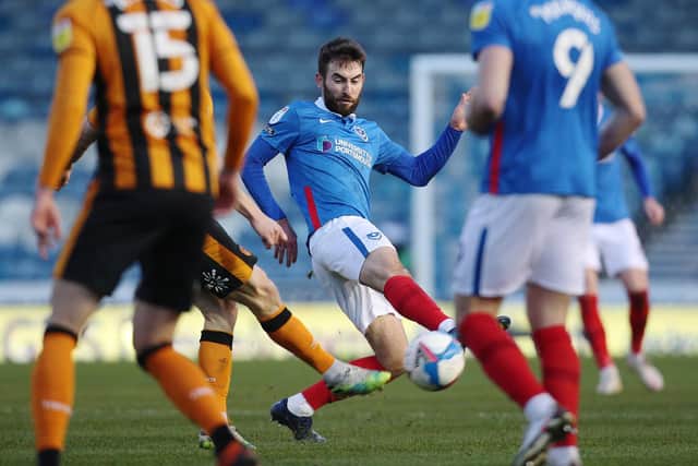 Gaffer for a Day Chris Dodd was impressed with substitute Ben Close's contribution in Pompey's 4-0 loss to Hull. Picture: Joe Pepler
