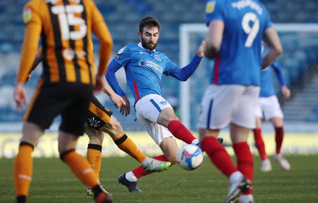 Gaffer for a Day Chris Dodd was impressed with substitute Ben Close's contribution in Pompey's 4-0 loss to Hull. Picture: Joe Pepler