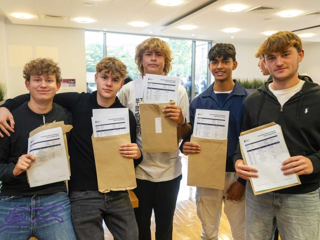 Delighted students