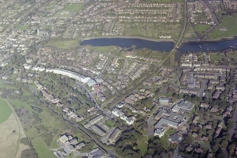 Aerial in Alverstoke, Gosport in 1998.