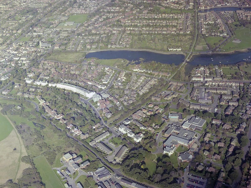 Aerial in Alverstoke, Gosport in 1998.
