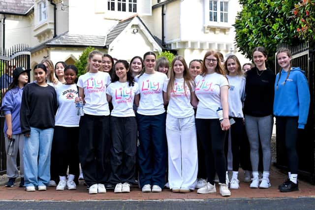Sixth Form lead seafront walk in support of The Lily Foundation