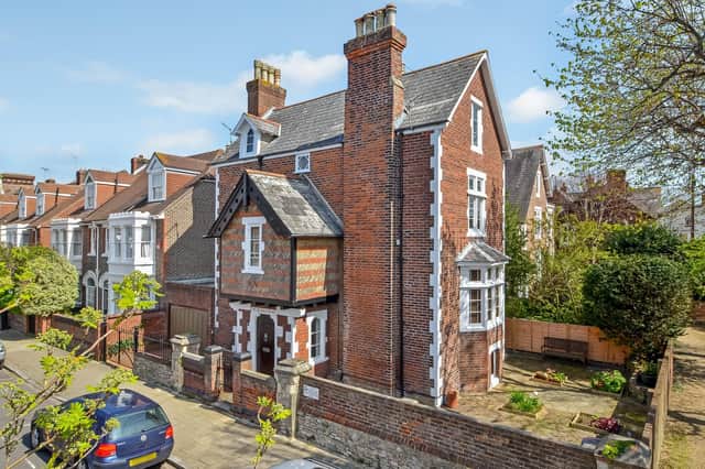 1 St Jude's Close in Southsea, a  Grade II Listed Victorian Townhouse on sale for £850,000 with Fine and Country