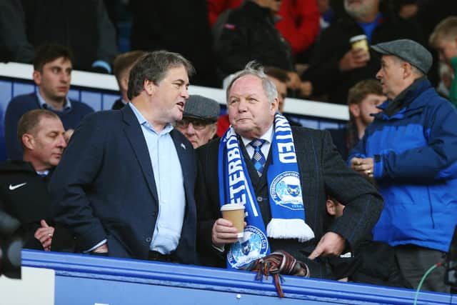 Peterborough director of football Barry Fry. Picture: Joe Pepler