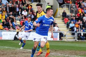 Jed Wallace is among 21 former Pompey players the Blues could potentially come up against in the Championship next season. Picture: Joe Pepler