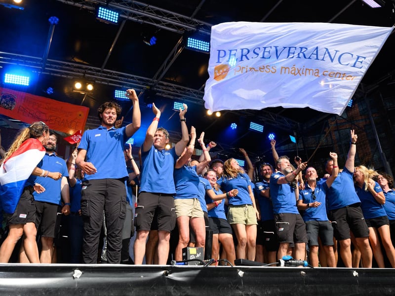 After 14 individual races around the world, team Perseverance missed out on top spot by a solitary point.Picture: Keith Woodland (270721-204)