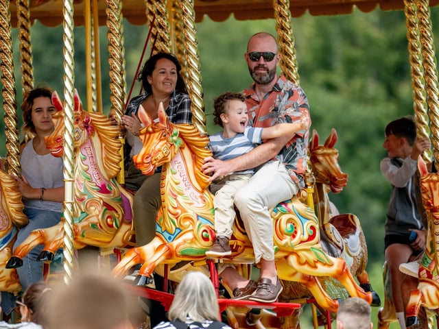 Enjoy free fun fair rides and activities
