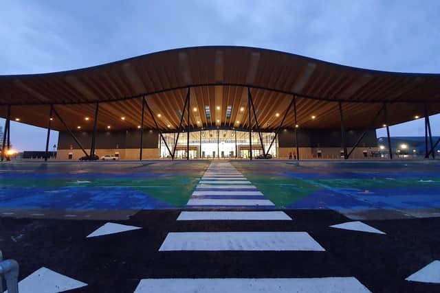 Associated British Ports' new flagship terminal at Western Docks in Southampton, built by Denmead-based construction firm Brymor Construction.