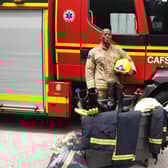 Cosham firefighter Storms Menri