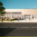 An artist's impression of what Bransbury Park leisure centre could look like. Picture: Portsmouth City Council