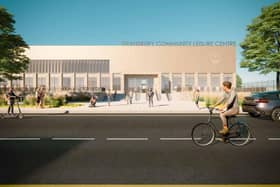 An artist's impression of what Bransbury Park leisure centre could look like. Picture: Portsmouth City Council