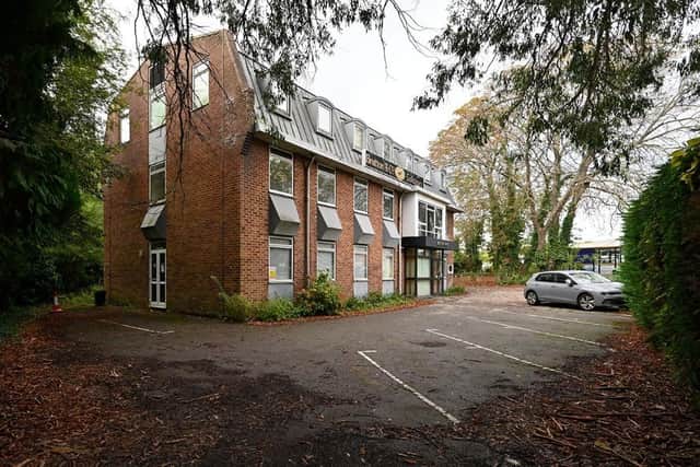 West End House, near Fareham railway station, is up for auction with a guide price of £500,000. Picture: Acuitus auctioneers.