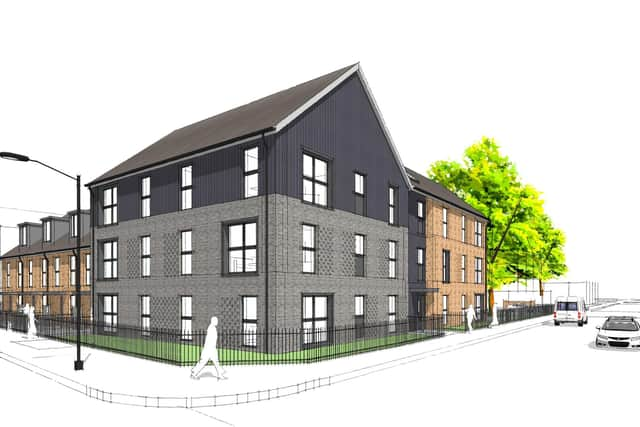 How the council homes in Doyle Avenue could look. Picture: Portsmouth City Council