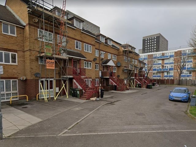 The figures show Somers Town has the third-lowest average household income, at £27,200