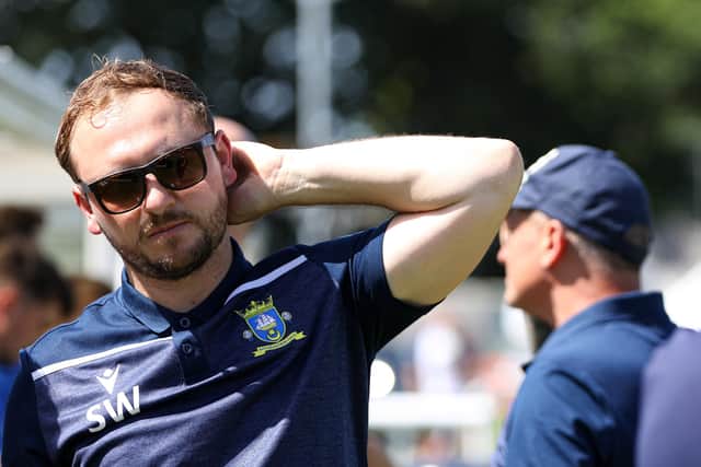 Baffins manager Shaun Wilkinson. Picture: Chris Moorhouse