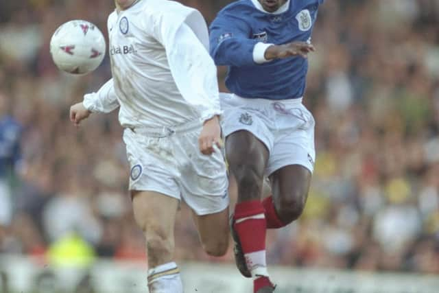 Paul Hall spent five-and-a-half years at Fratton Park after recruited by Jim Smith from Torquay in 1993. Picture: Anton Want/Allsport