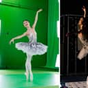Birmingham Royal Ballet dancer Momoko Hirata (Cinderella Ballgown) in Studio at CCIXR. (Photo: Margherita Allievi)