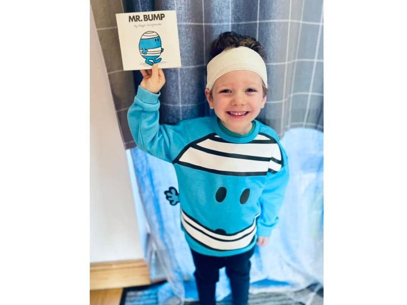 This Mr Bump costume is absolutely fab!