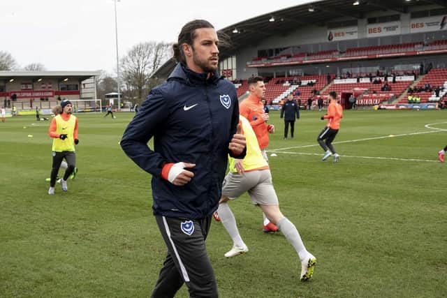 Pompey defender Christian Burgess.  Picture: Daniel Chesterton