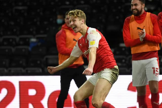 Midfielder Jamie Lindsay has signed a new two-year deal at Rotherham Picture: Gareth Copley/Getty Images