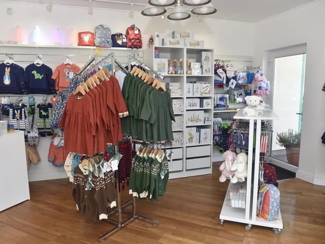 Gosport MP Caroline Dinenage officially opened My First Steps, an environmentally friendly children's clothes and toy shop in Lee-on-the-Solent High Street, on Thursday, September 7.

Picture: Sarah Standing