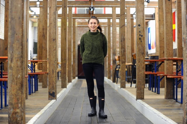 Powder Monkey brewery, Priddy's Hard, Heritage Way, Gosport, PO12 4FL. Pictured is: Chef Ruth Hansom (27).