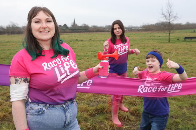 Ellie will start the events at Race for Life and Pretty Muddy in Portsmouth on June 28 and 29