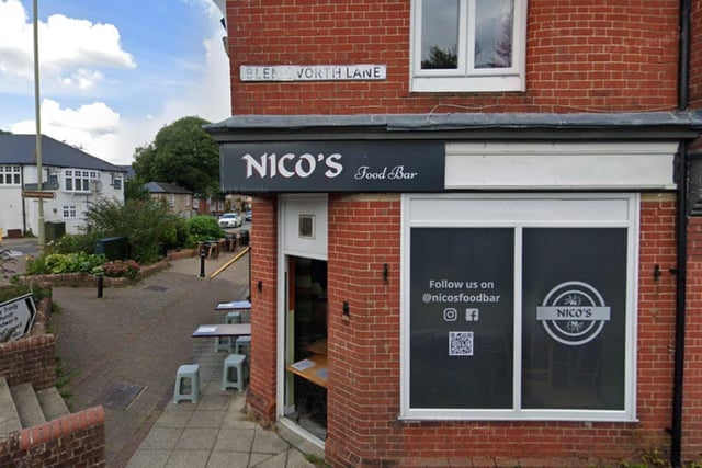 Nico's Food Bar in London Road, Horndean has a rating of 4.7 from 122 Google reviews.