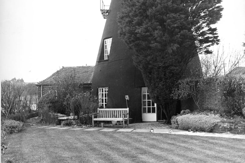 The garden of the old mill in Langstone, 1971. The News PP4899