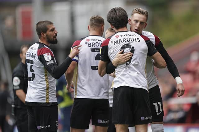Pompey's winless run extends to seven games  Picture: Jason Brown