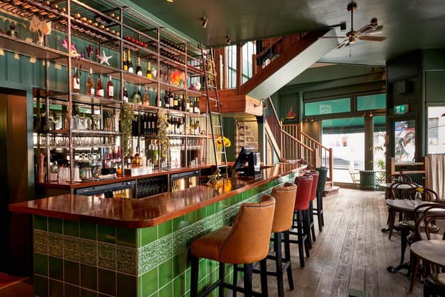 The new-look interior of The Vaults, in Albert Road, Southsea, which was closed for six weeks over the summer of 2022 for an extensive refurb