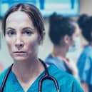 Joanne Froggatt starred as Dr Abbey Henderson in ITV's new Covid drama Breathtaking (Picture: ITV/Chris Barr)