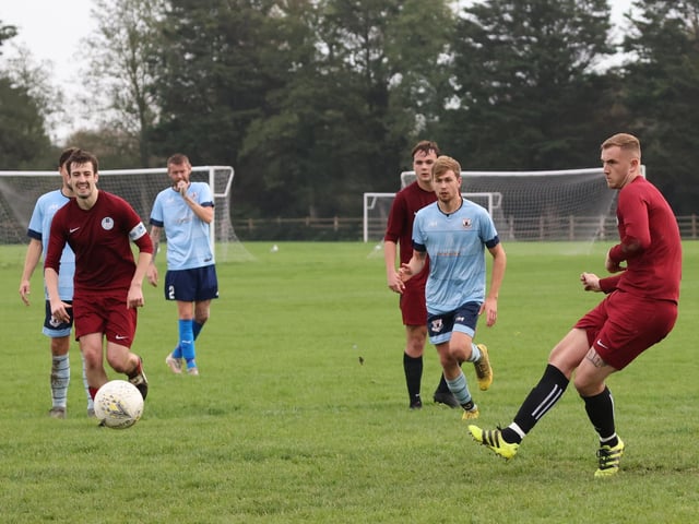 Burrfields convert a penalty. Picture by Kevin Shipp