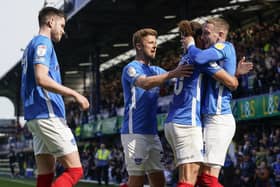 Curtis celebrates his second goal today