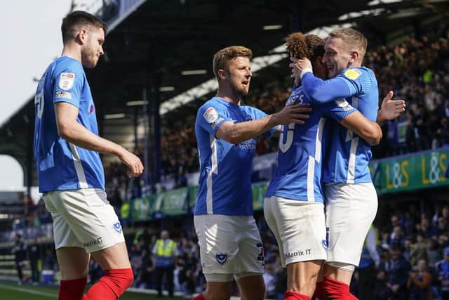 Curtis celebrates his second goal today