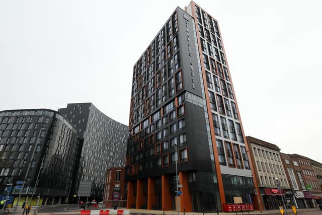 The association claims university halls like Stanhope House are too expensive for students.
Picture: Chris Moorhouse (230220-07)