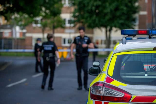 File photo of police in Portsmouth. Picture: Habibur Rahman