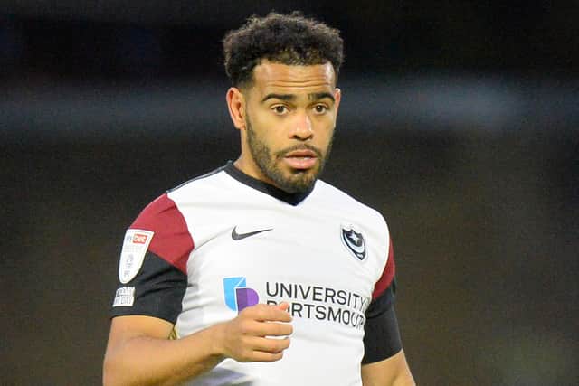 Louis Thompson's become a key man for Pompey. Picture: Graham Hunt